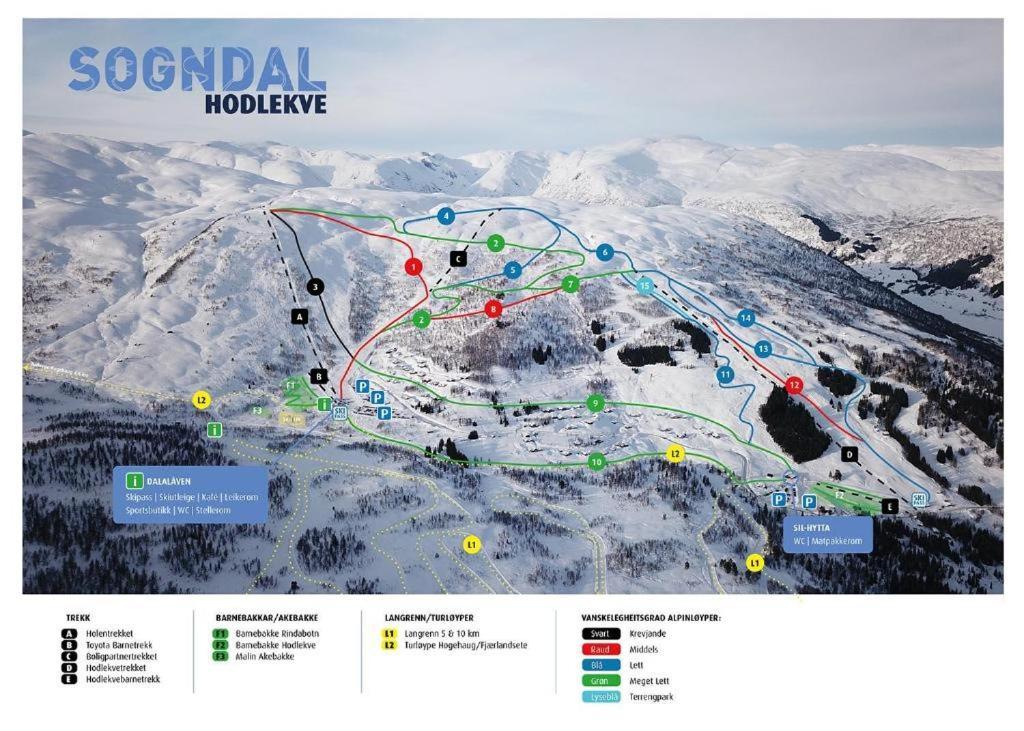 Ferienwohnung Panorama 15 - Beautiful Mountain View Sogndal Exterior foto